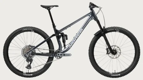 אופני הרים שיכוך מלא שחור/מוכסף Fluid FS A1 SRAM 29"×360 S