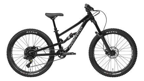 אופני הרים לילדים ונוער Norco FLUID FS 4.2 BLACK/GREY 23/24