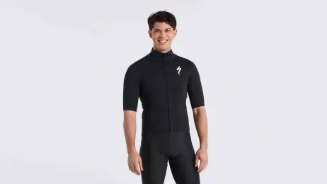 חולצת גשם קצרה Sl Pro Rain Jersey Ss Men Blk Xs