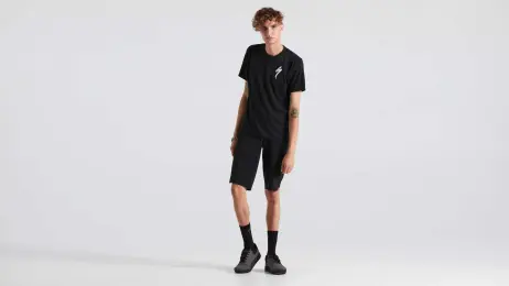 חולצת שרוול קצר Slogo Tee Ss Men Blk Xxl