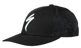 כובע  מצחיה  New era trucker hat slogo blk/dovgry