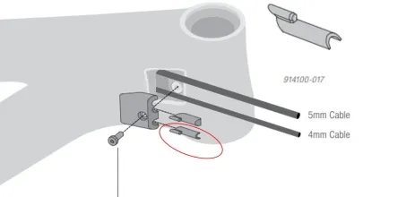 4mmCable port plug